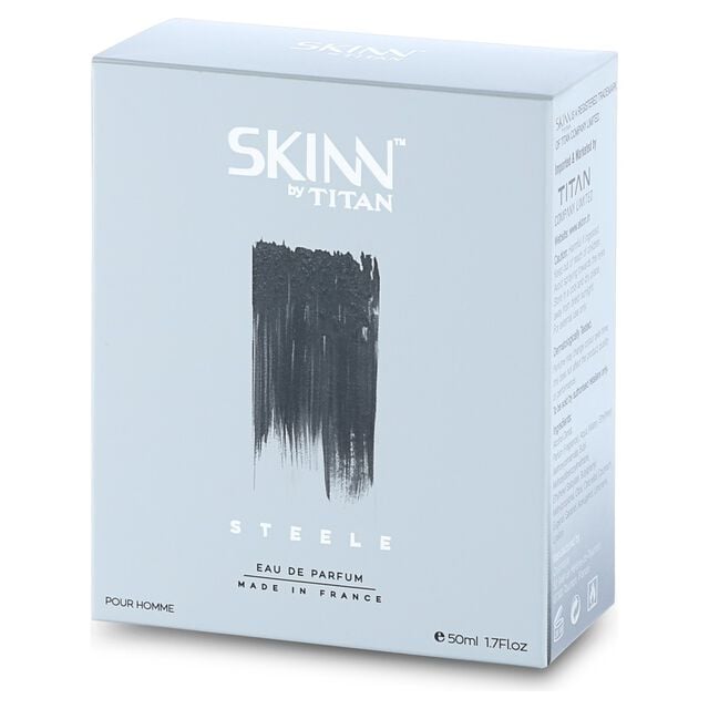 Skinn by Titan Steele 50ml Perfume for Men EDP - Image 5 - Buy from Indicrest