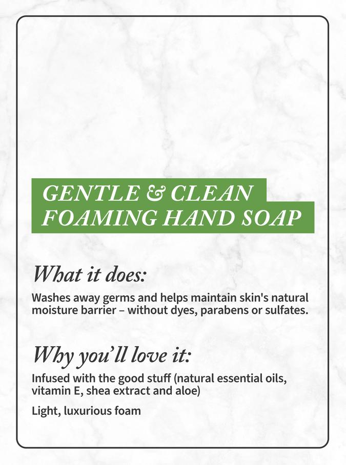 Bath & Body Works To All A Good Night Gentle & Clean Foaming Hand Soap, 259 ml / 8.75 Fl oz