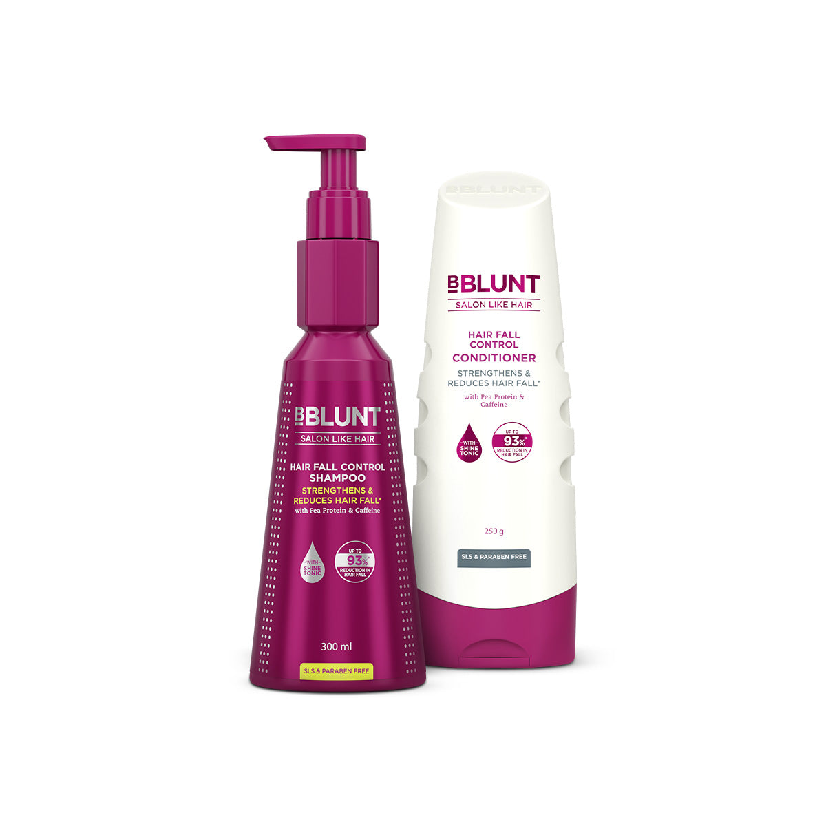 Bblunt Hair Fall Control Shampoo & Conditioner Combo for Stronger Hair - Image 3 - Buy from Indicrest