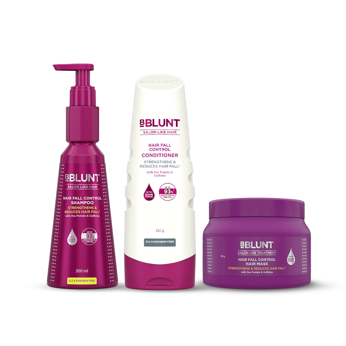 Bblunt Hair Fall Control Trio - Image 3 - Buy from Indicrest