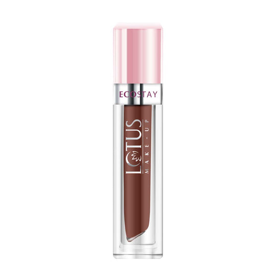 Lotus Herbals Ecostay Matte Lip Lacquer, EL Scarlet Red, 4g