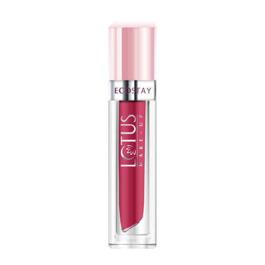 Lotus Herbals Ecostay Matte Lip Lacquer, EL Winfull Wine, 4g