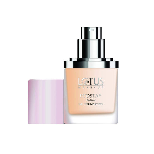 Lotus Herbals MakeUp Ecostay Radiant Gel Foundation, ESFawn