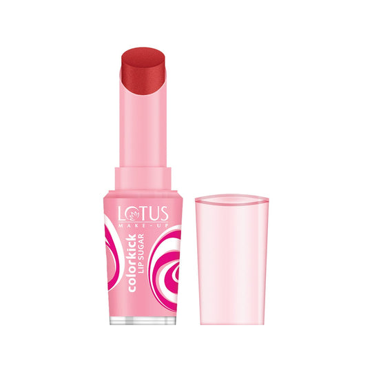 Lotus Herbals Colorkick Exfoliating & Hydrating Lip Sugar SPF 20, LS Candy, 3g