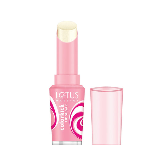 Lotus Herbals Colorkick Exfoliating & Hydrating Lip Sugar SPF 20, LS Vanilla, 3g