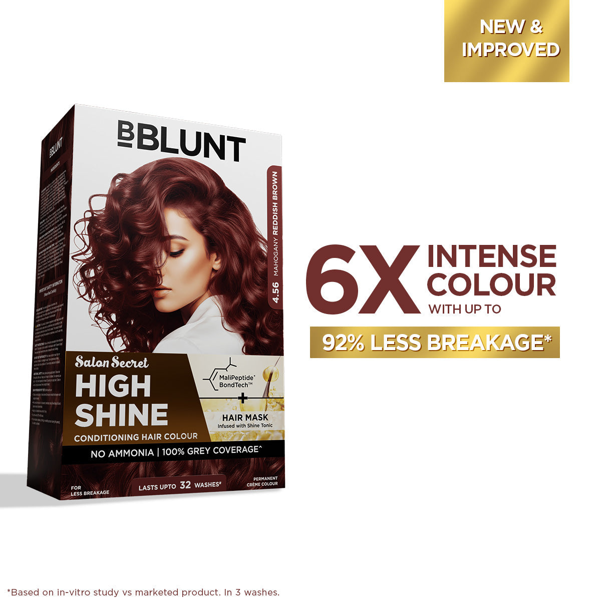 Bblunt High Shine Conditioning Hair Colour, Wine Burgundy Shade 4.20 - Image 16 - Buy from Indicrest