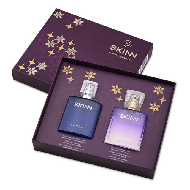 Skinn by Titan Mini Gift Set for Men & Women, 25ml x 2 - Buy from Indicrest