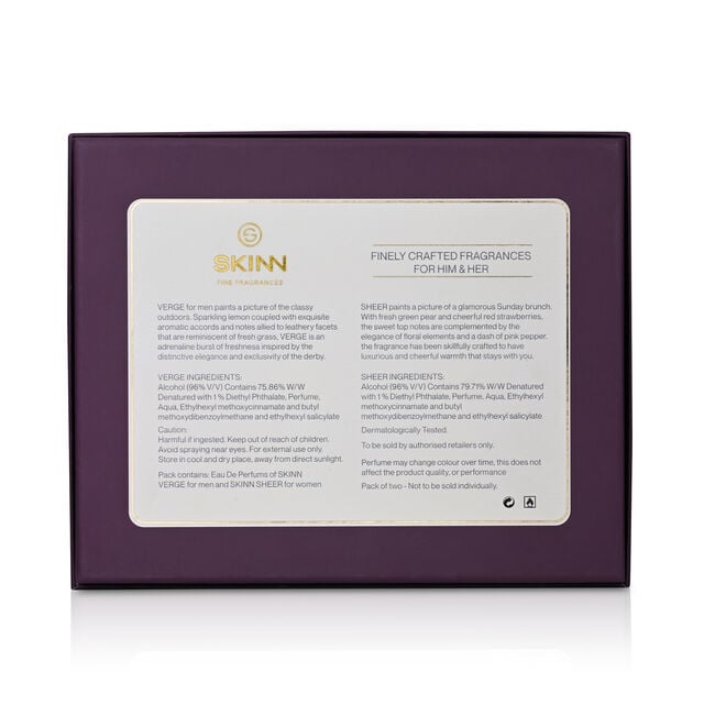 Skinn by Titan Mini Gift Set for Men & Women, 25ml x 2 - Image 5 - Buy from Indicrest
