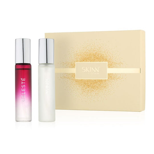 SKINN Raw and Celeste gift pack Eau De Parfum, 20ml x 2 - Buy from Indicrest