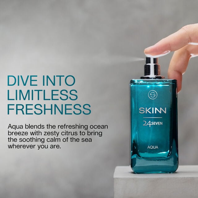 SKINN 247 Aqua 100ml Eau De Parfum - Image 3 - Buy from Indicrest