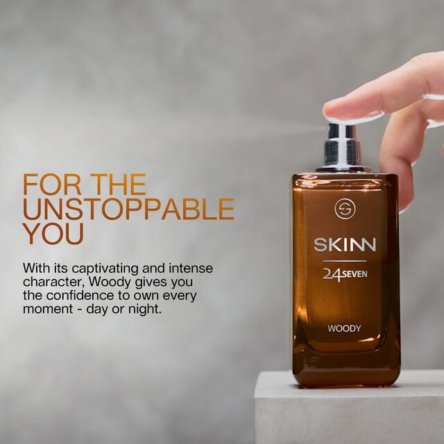 SKINN 247 Woody 100ml Eau De Parfum - Image 3 - Buy from Indicrest