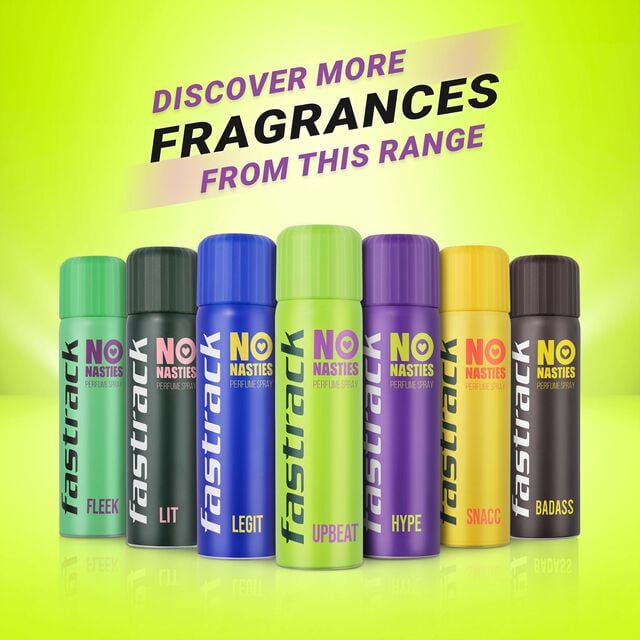 Skinn By Titan Fastrack No Nasties Perfume Spray Upbeat, 135ml - Image 6 - Buy from Indicrest