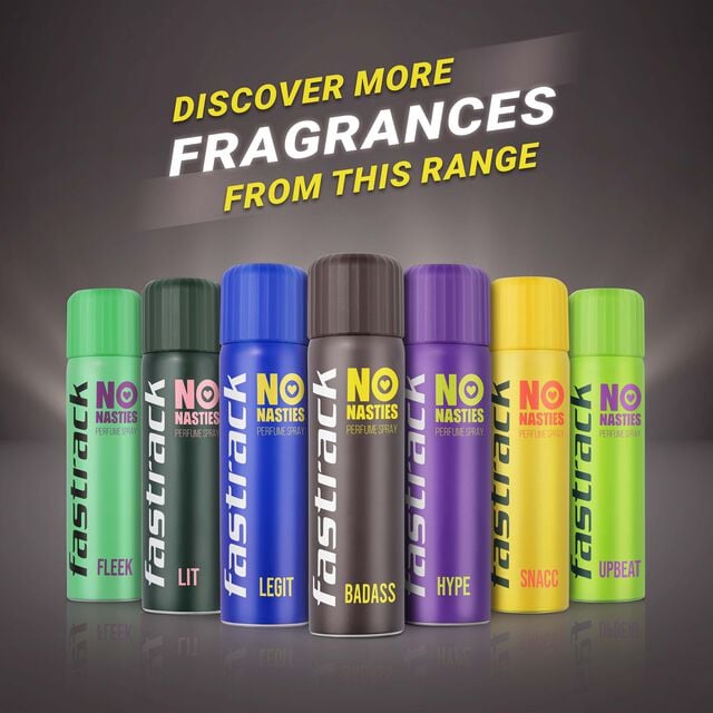 Skinn By Titan Fastrack No Nasties Perfume Spray Badass, 135ml - Image 6 - Buy from Indicrest