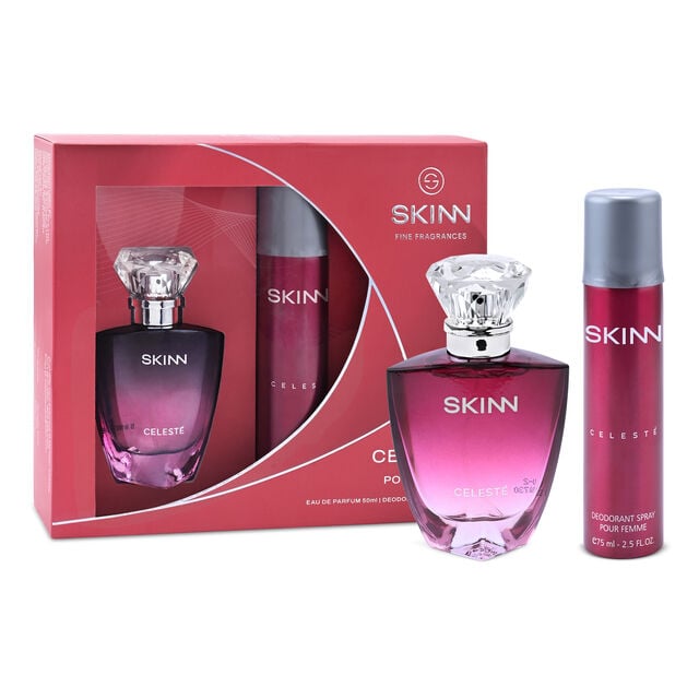 Skinn by Titan Celeste Coffret for Women, Perfume 50ml + Deodorant 75ml - Image 2 - Buy from Indicrest
