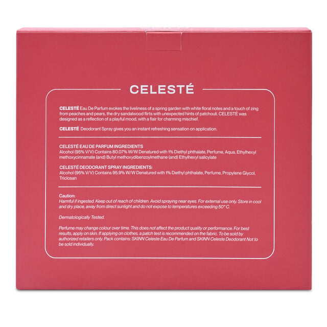 Skinn by Titan Celeste Coffret for Women, Perfume 50ml + Deodorant 75ml - Image 6 - Buy from Indicrest