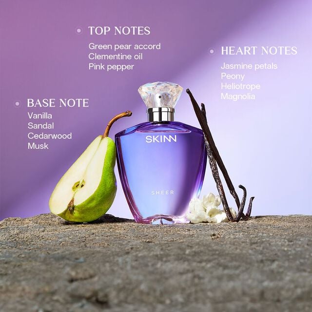 Skinn by Titan Sheer 100ml Perfume for Women EDP - Image 2 - Buy from Indicrest