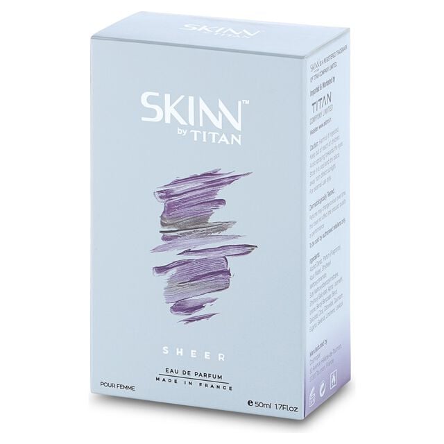 Skinn by Titan Sheer 50ml Perfume for Women EDP - Image 5 - Buy from Indicrest