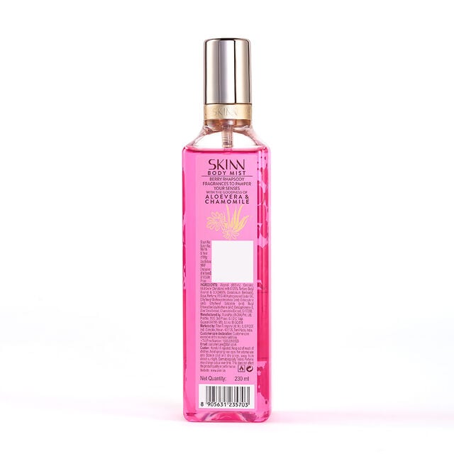 Skinn By Titan Body Mist Berry Rhapsody, 230ml - Image 3 - Buy from Indicrest