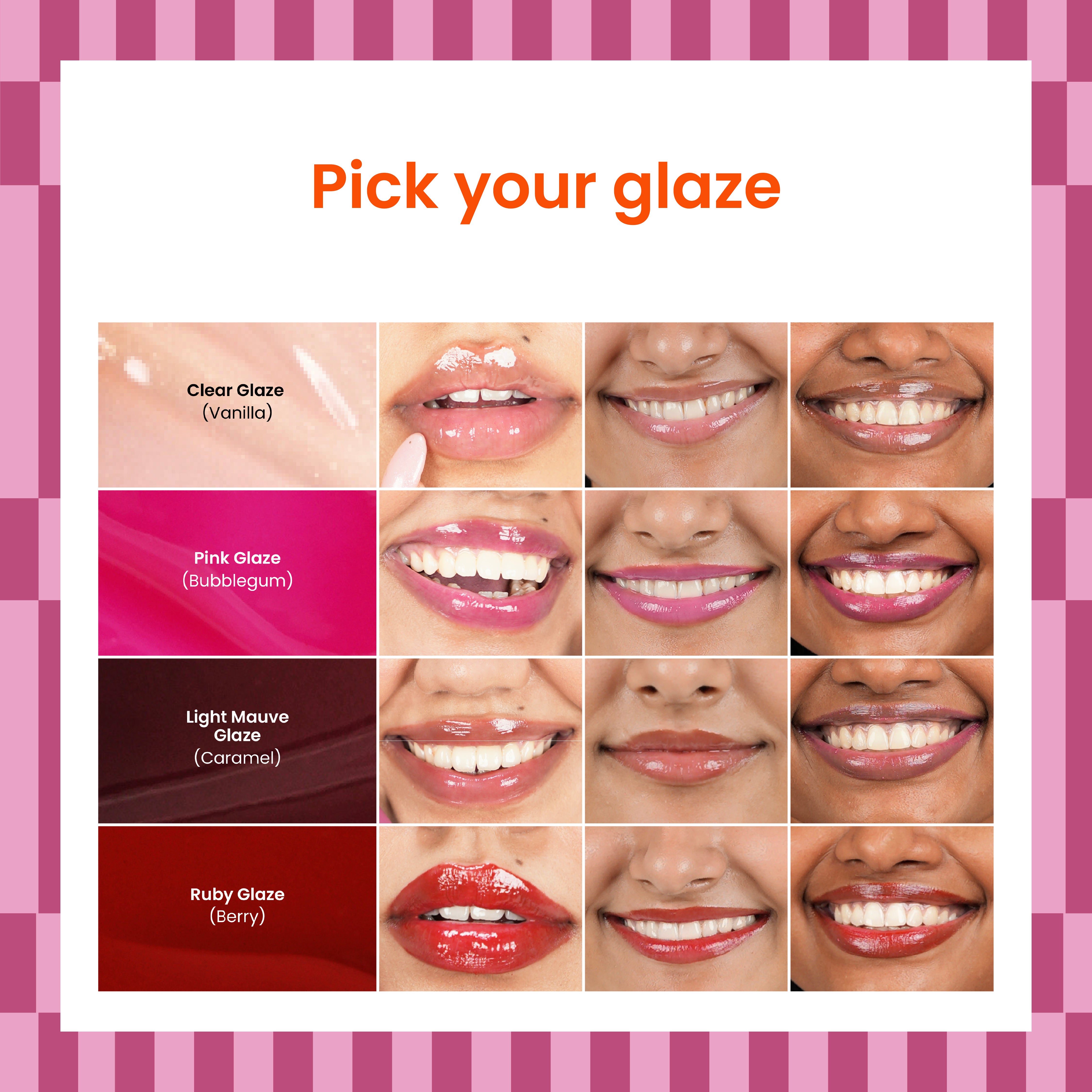 Foxtale Brightening Lip Balm | Kit of 2 Fades pigmentation, heals chapped lips & brightens lips in 15 days. | 24g | Pink + Light Mauve Glaze - Image 5 - Buy from Indicrest