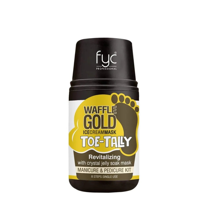 FYC WAFFLE GOLD TOE-TALLY MANICURE & PEDICURE KIT - Indicrest Buy at Indicrest