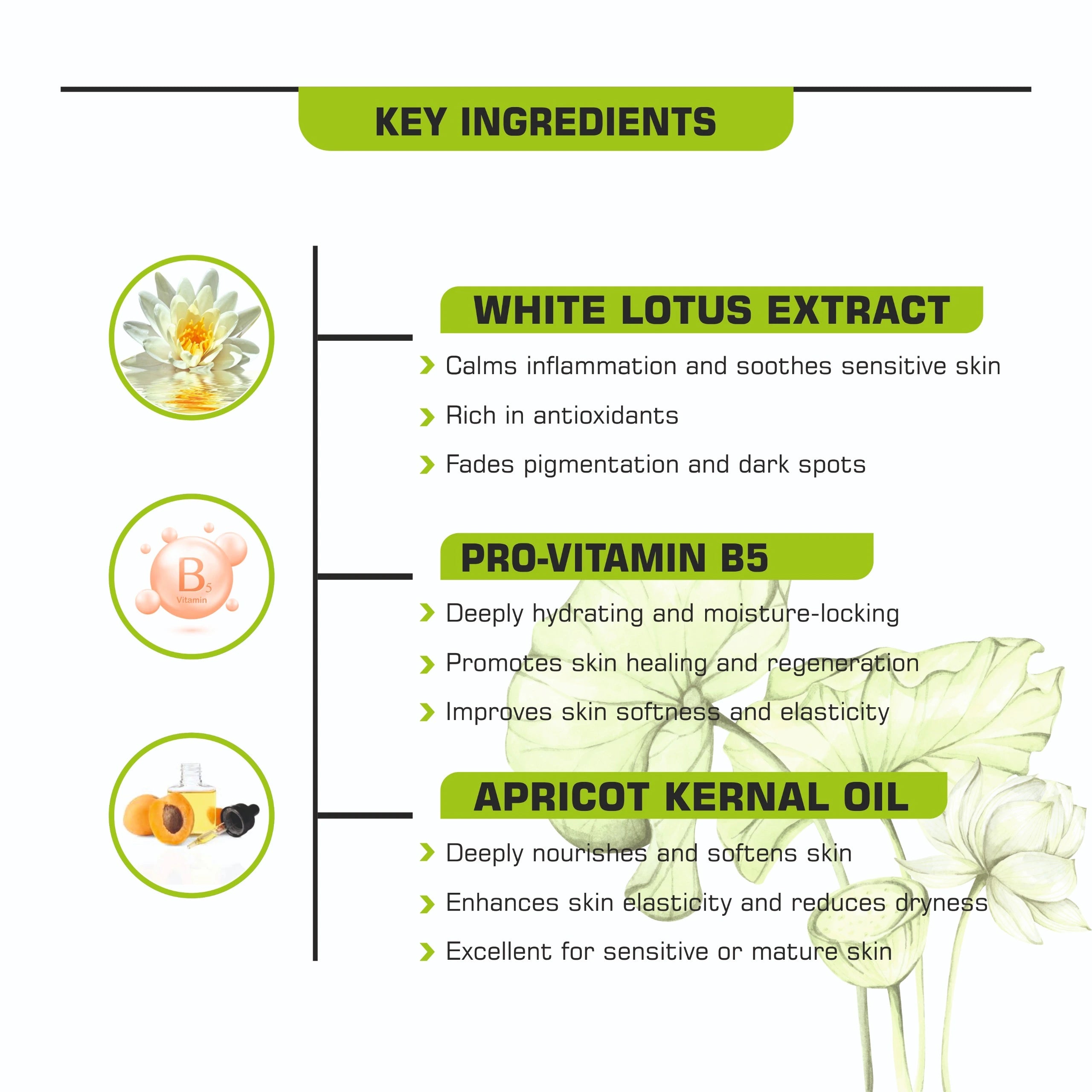 FYC Professional White Lotus Facial Kit with 6 Steps