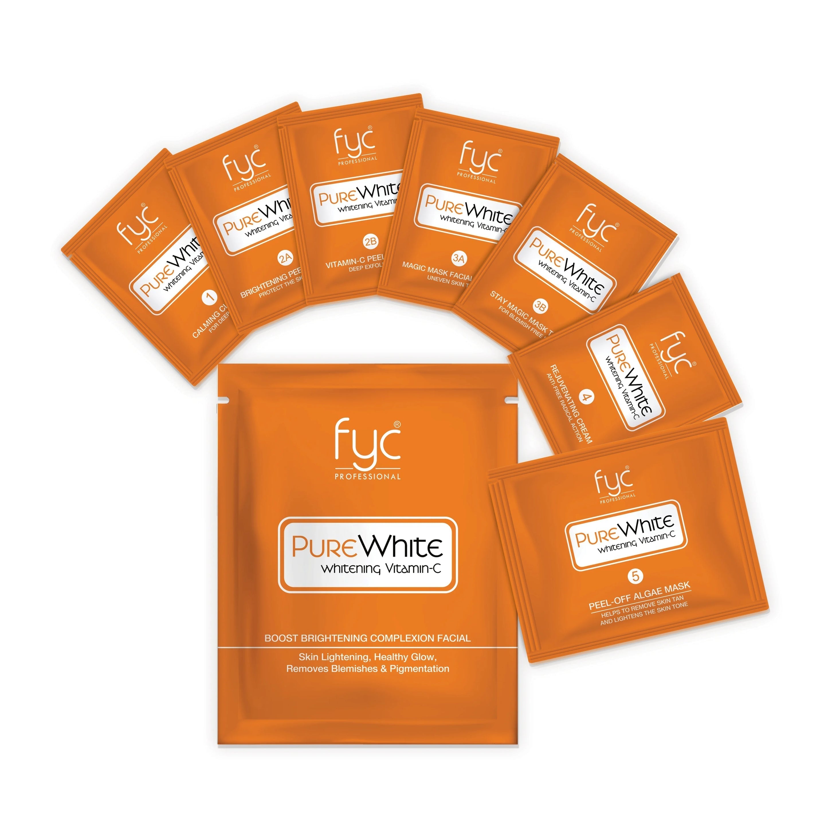 FYC Vitamin C Facial Kit Pouch 95g – Full Pack View