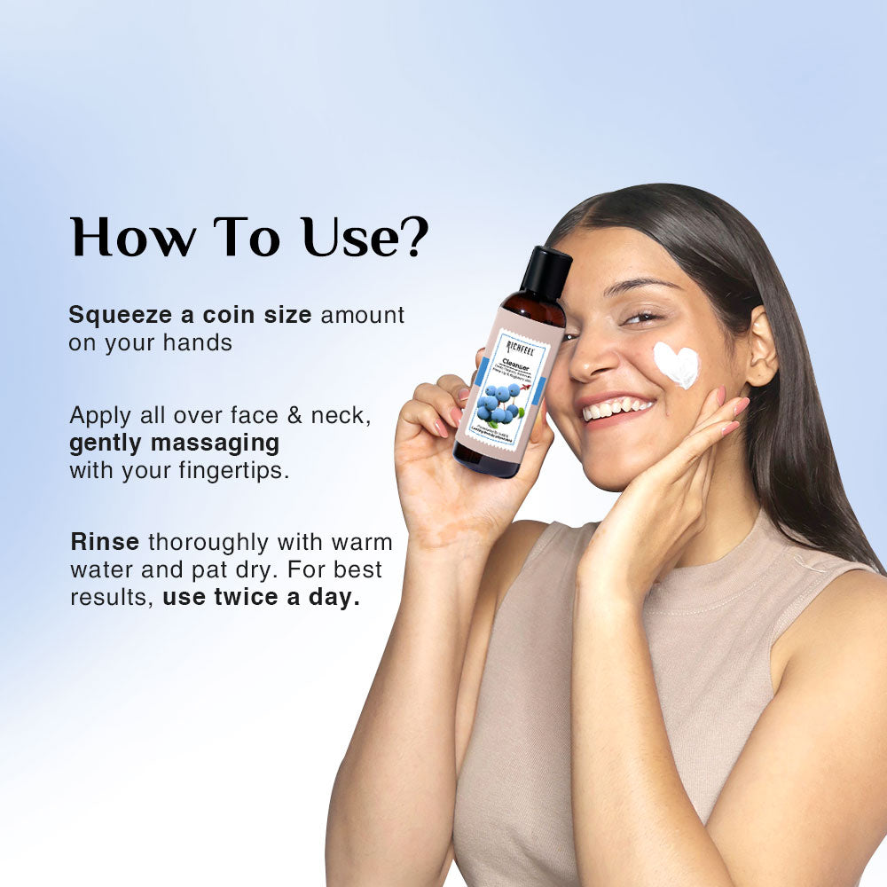 Richfeell Face Cleanser 100 ml - Image 5 - Buy from Indicrest