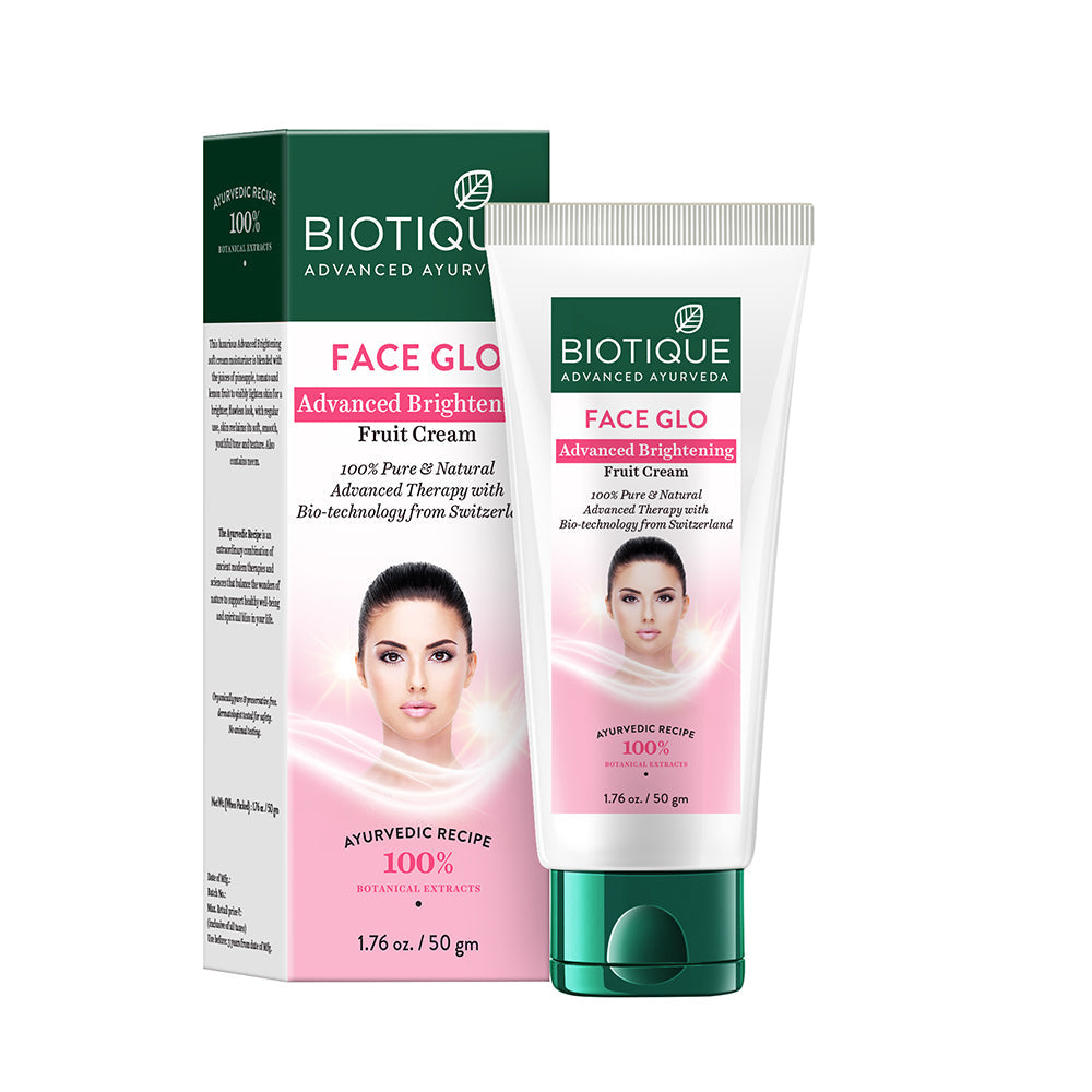 Biotique Face Glo Advanced Brightening Fruit Cream, 50g - Buy from Indicrest