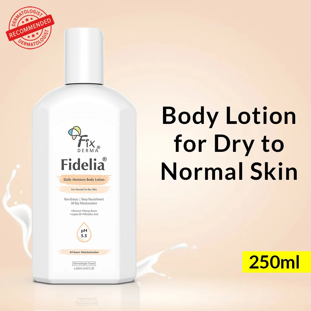 Fixderma Fidelia Daily Moisture Body Lotion | An All-Day Deep Nourishing & Lightweight Body Lotion, 100ml - Image 11 - Buy from Indicrest