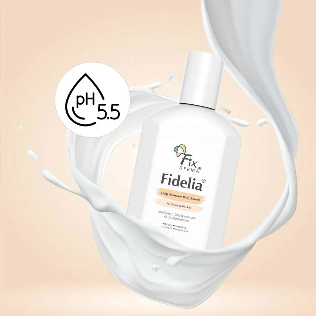 Fixderma Fidelia Daily Moisture Body Lotion | An All-Day Deep Nourishing & Lightweight Body Lotion, 100ml - Image 6 - Buy from Indicrest
