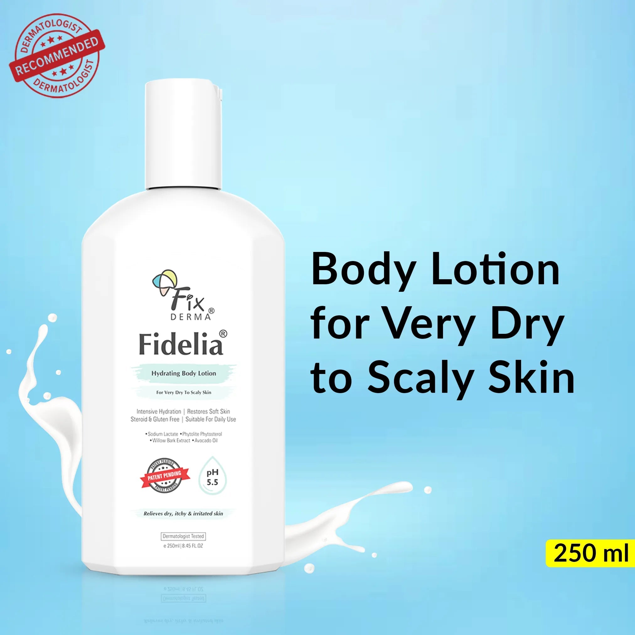 Fixderma Fidelia Hydrating Body Lotion | Intensive Body Lotion to Revitalize Dry & Scaly Skin, 100ml - Image 11 - Buy from Indicrest