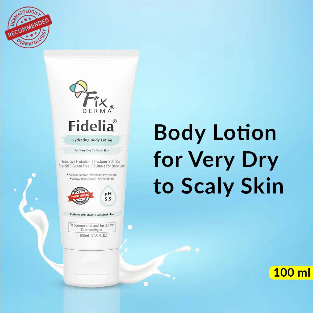 Fixderma Fidelia Hydrating Body Lotion | Intensive Body Lotion to Revitalize Dry & Scaly Skin, 100ml - Image 10 - Buy from Indicrest