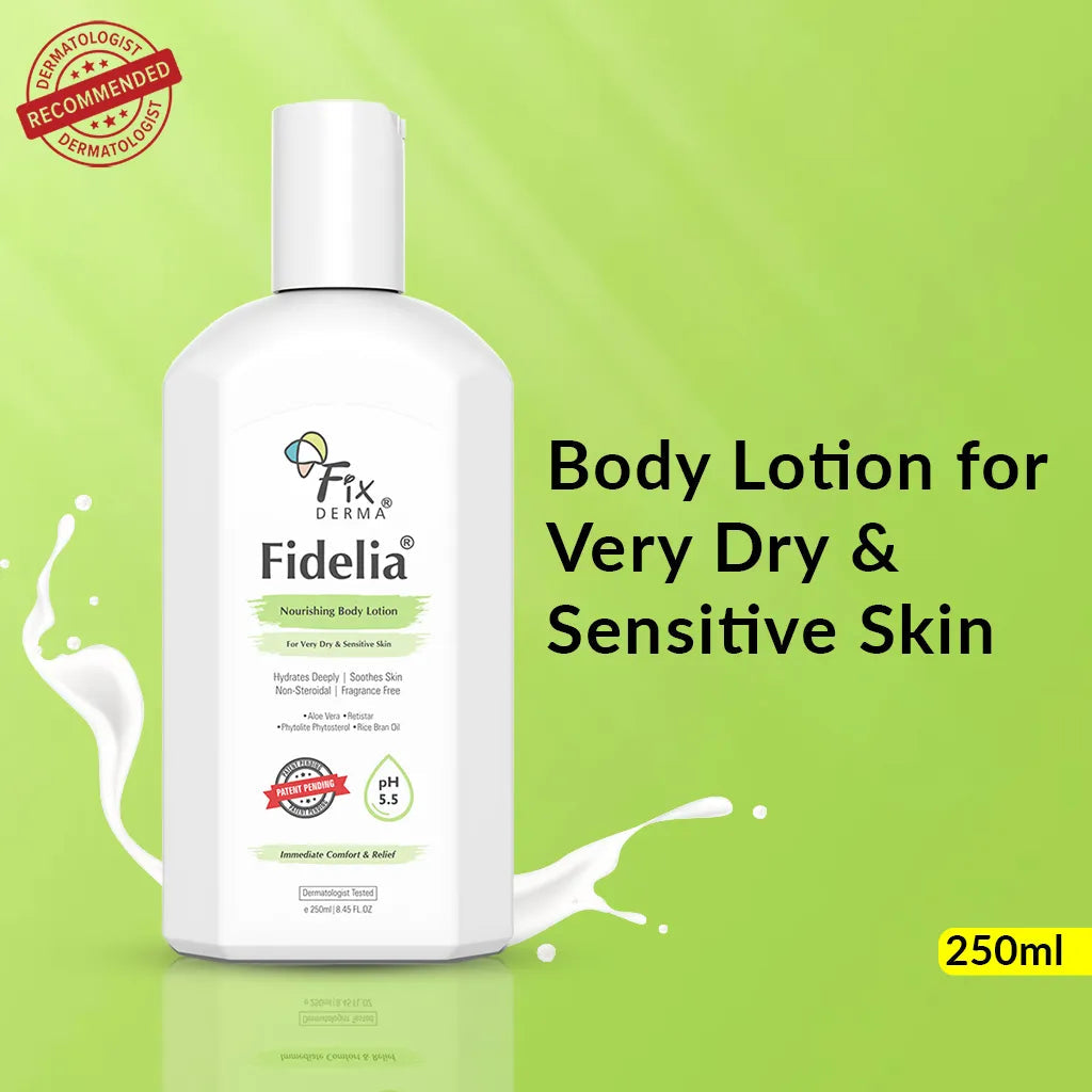 Fixderma Fidelia Nourishing Body Lotion | pH-Balanced Body Lotion for Very Dry to Sensitive Skin, 100ml - Image 11 - Buy from Indicrest