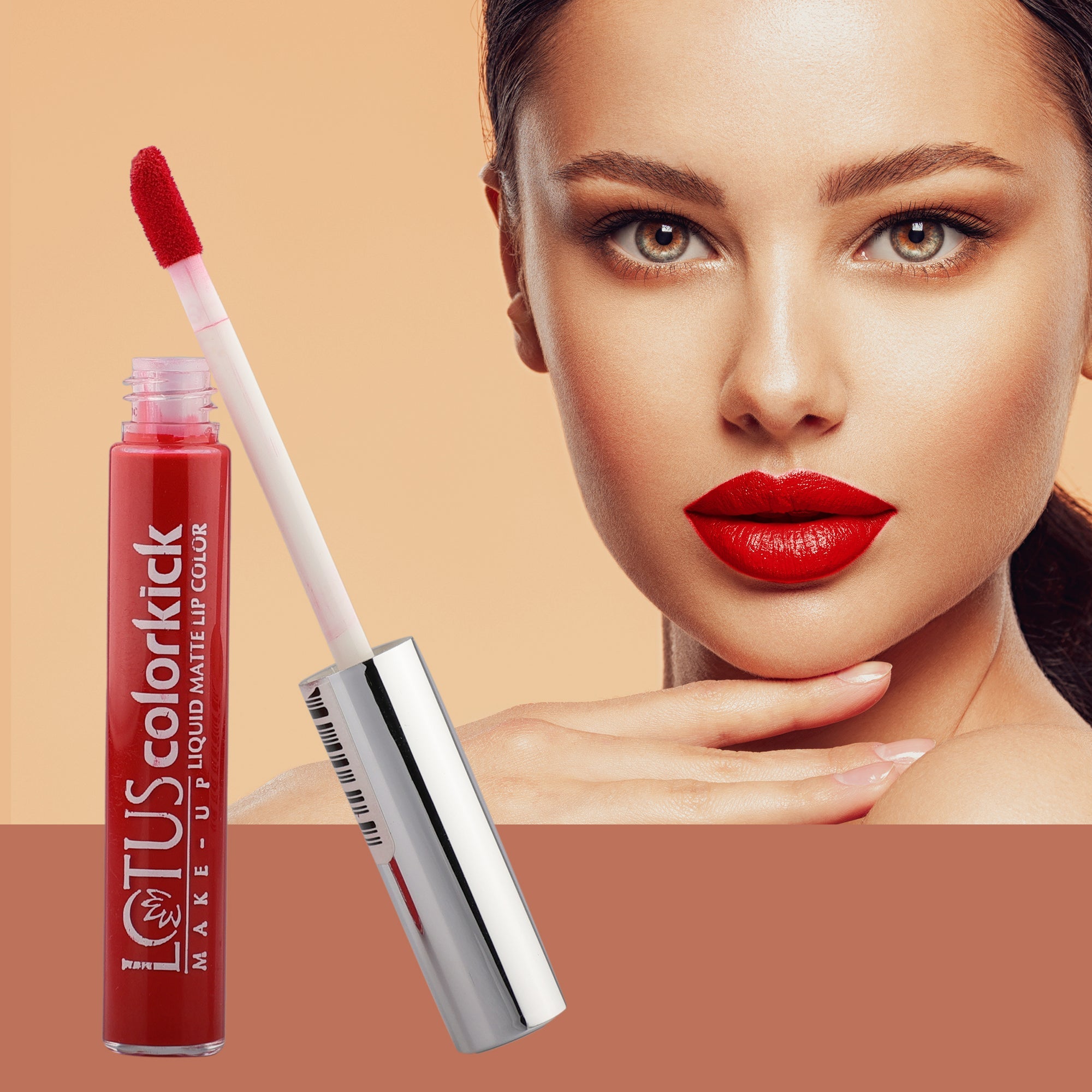 Lotus Herbals Colorkick Liquid Matte LipColor, CLM09, 6g