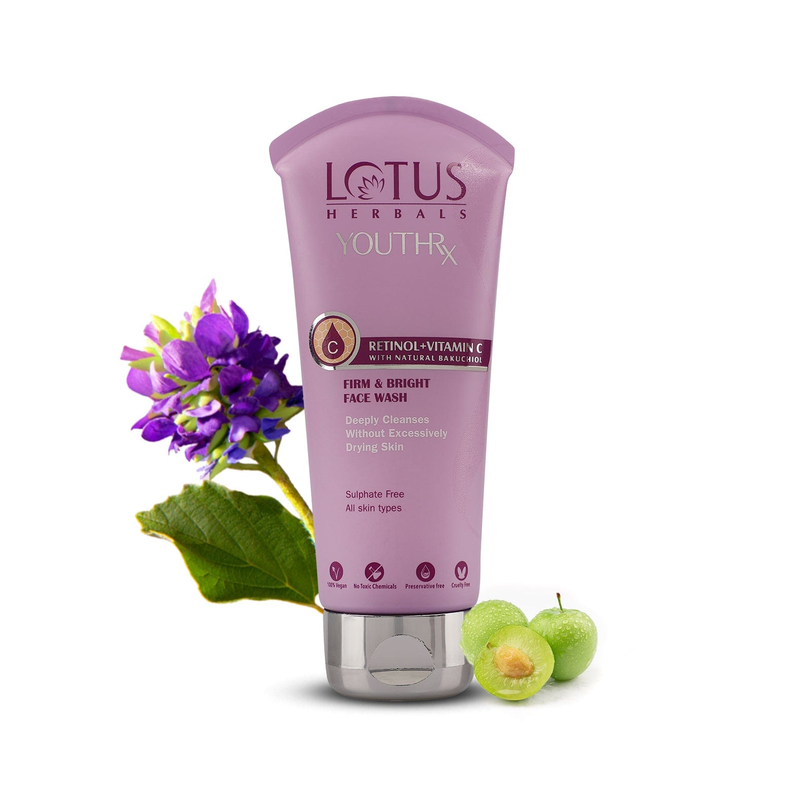 Lotus Herbals YouthRx firm & bright facewash, 100ml