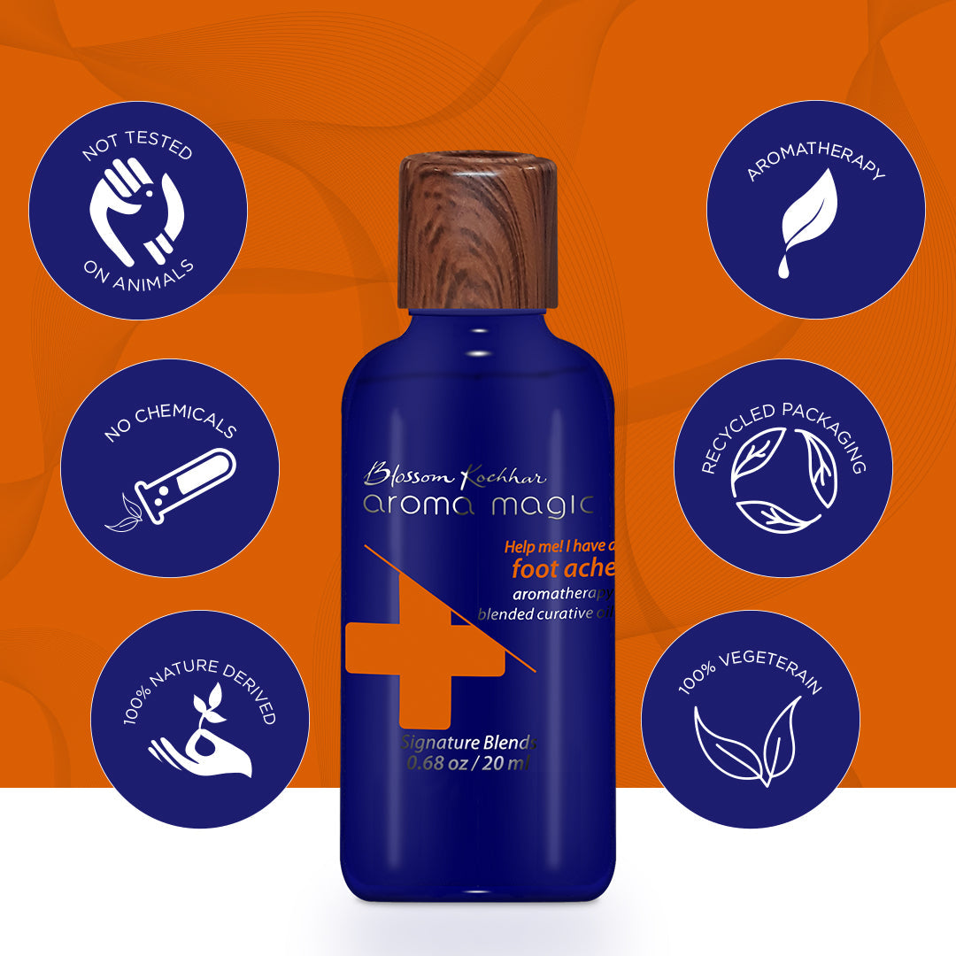 Aroma Magic Foot Ache Curative Oil - Help Me Range, 20ml - Image 4 - Buy from Indicrest