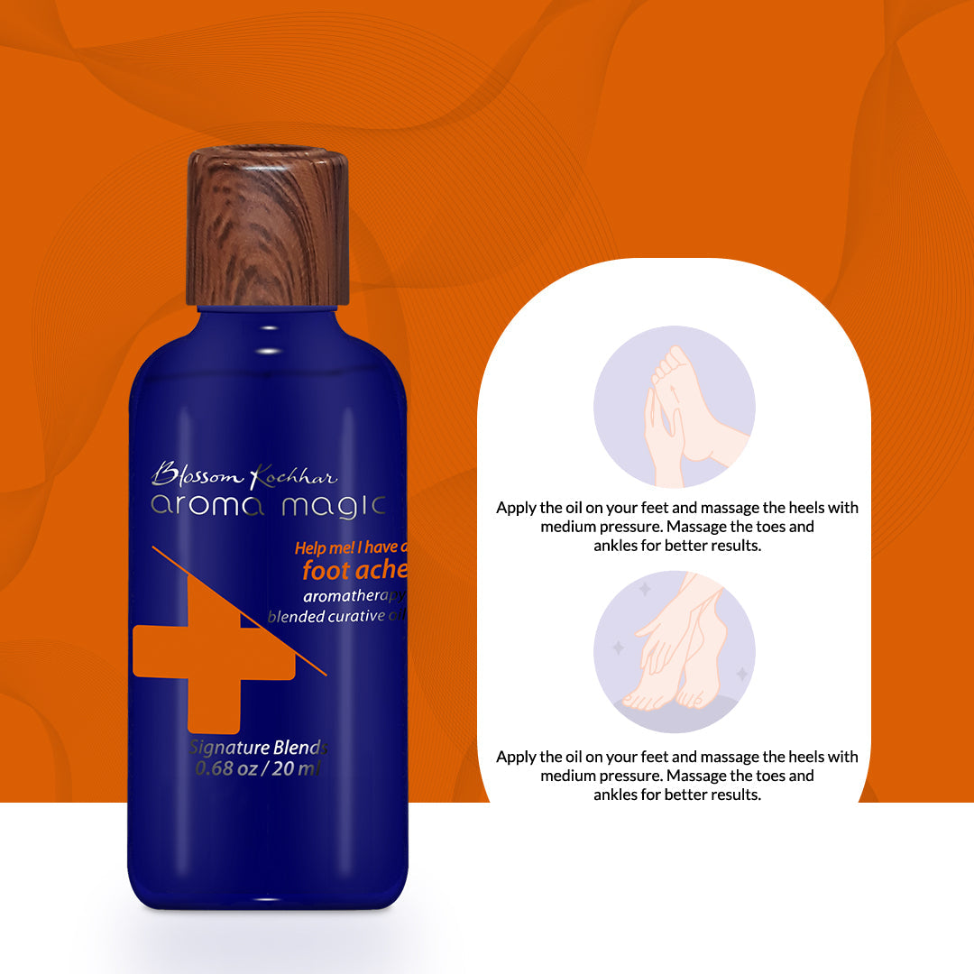 Aroma Magic Foot Ache Curative Oil - Help Me Range, 20ml - Image 5 - Buy from Indicrest