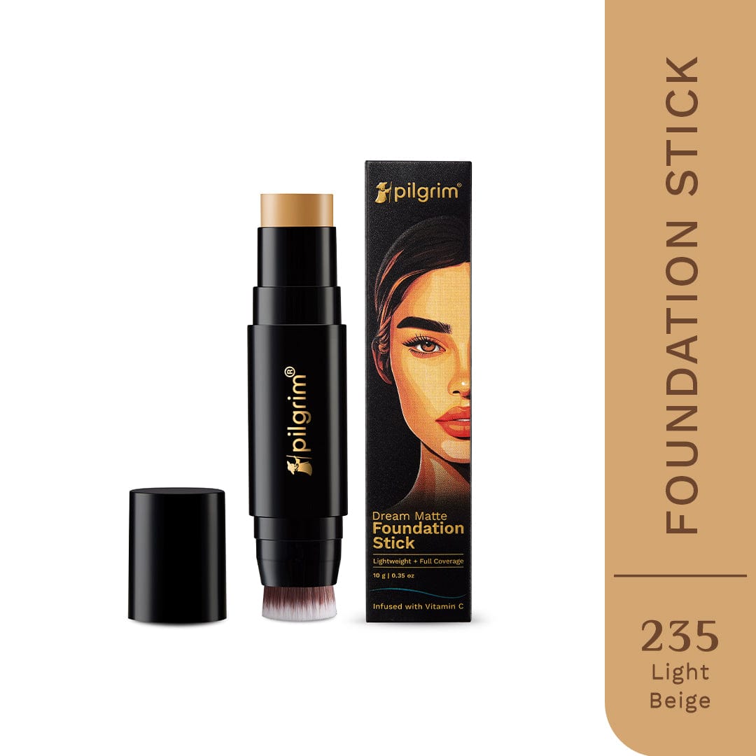Pilgrim Dream Matte Foundation Stick, Light Vanilla - 120 - Image 9 - Buy from Indicrest