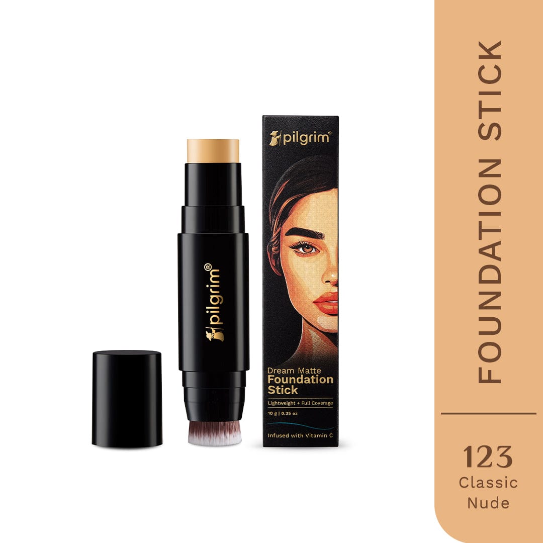 Pilgrim Dream Matte Foundation Stick, Light Beige - 235 - Image 5 - Buy from Indicrest