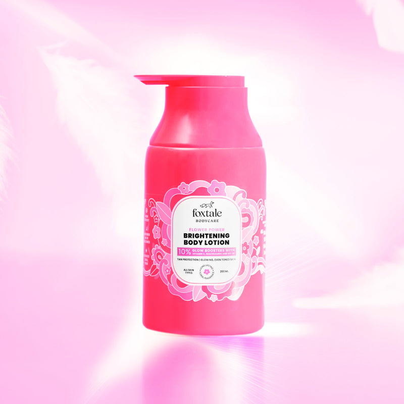 Foxtale Brightening Body Lotion Visibly Bright Skin From 1st Use, 200ml Buy at Indicrest