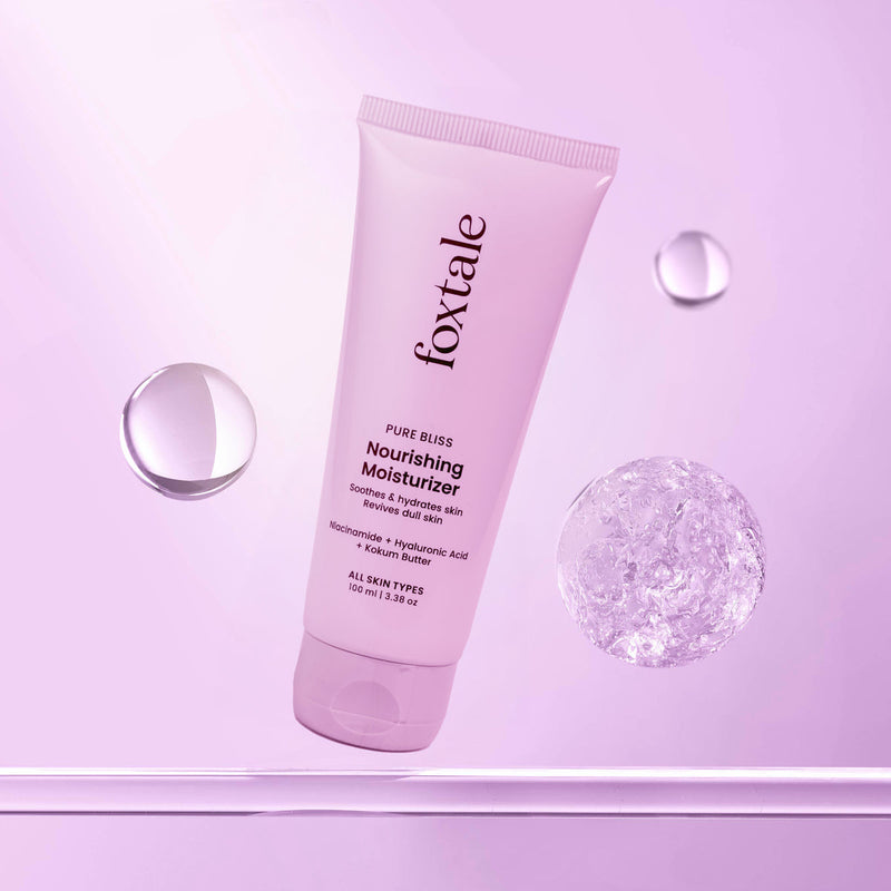 Foxtale Nourishing Moisturizer Non-greasy Hydration for a Soft Glow, 100ml Buy at Indicrest