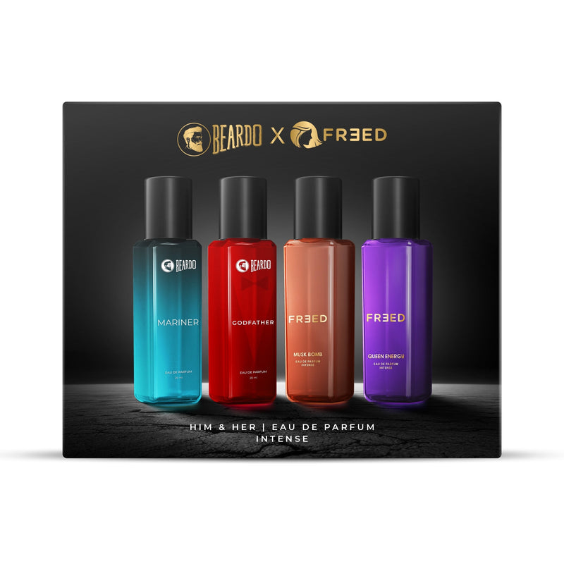 Beardo For Him and Her Perfume Giftset 20ml X 4 - Buy from Indicrest