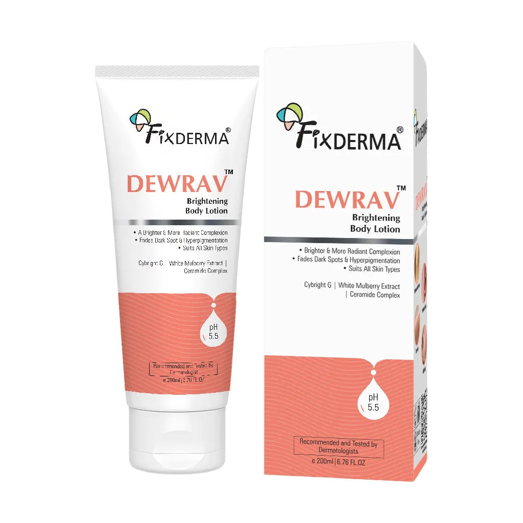Fixderma Dewrav Brightening Body Lotion, 200ml - Image 8 - Buy from Indicrest