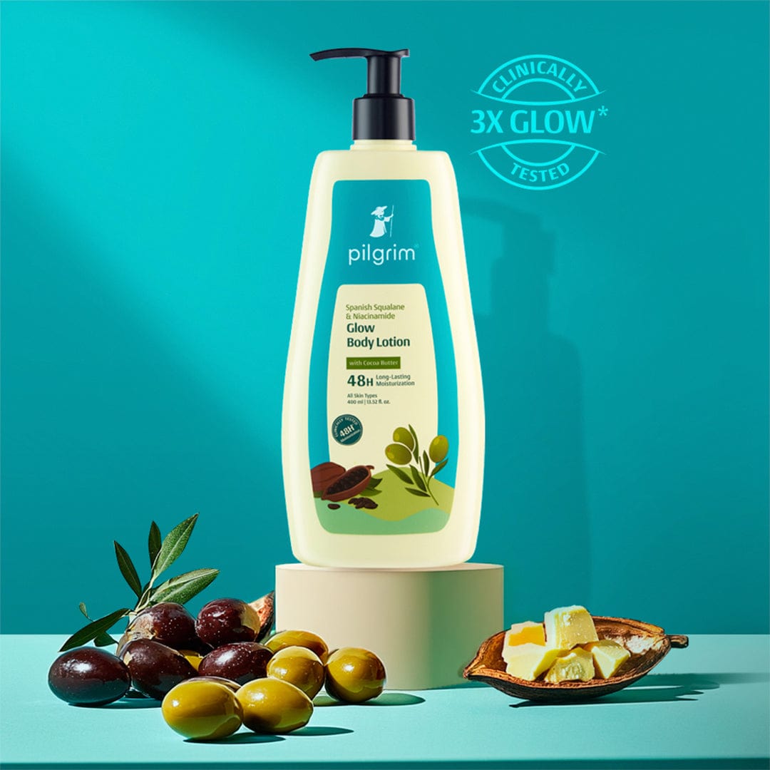 Pilgrim Spanish Squalane & Niacinamide Glow Body Lotion, 400ml - Image 7 - Buy from Indicrest