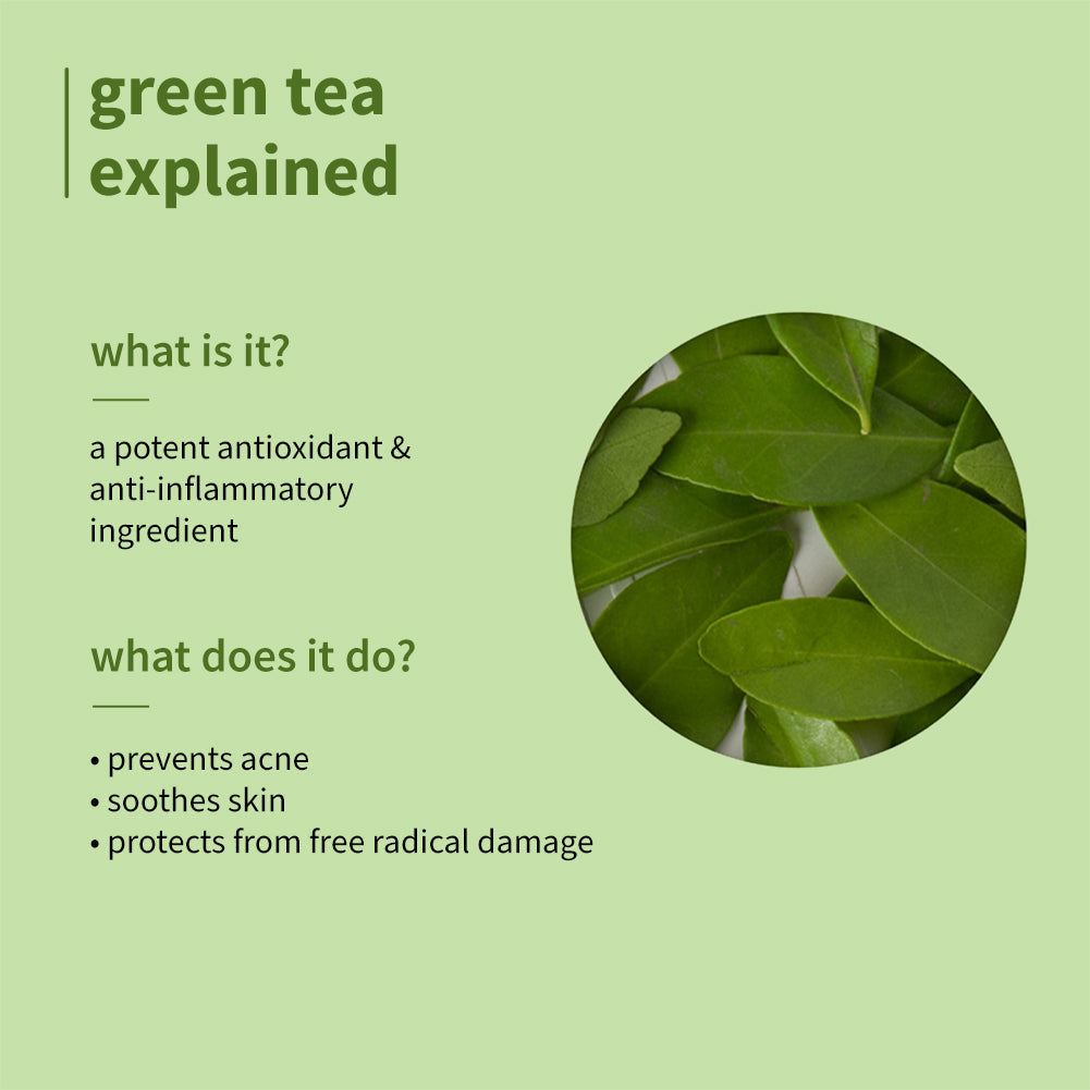 Plum Green Tea Pore Cleansing Face Wash for Acne | Controls Oil Upto 2-Hrs | Reduces Acne In 7 Days, 150ml