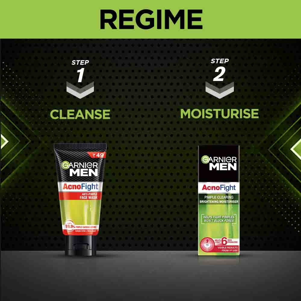 Garnier Anti Pimple Face Wash for Men Ingredients