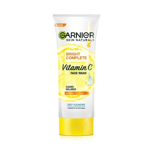 Garnier Bright Complete Facewash 150g front view