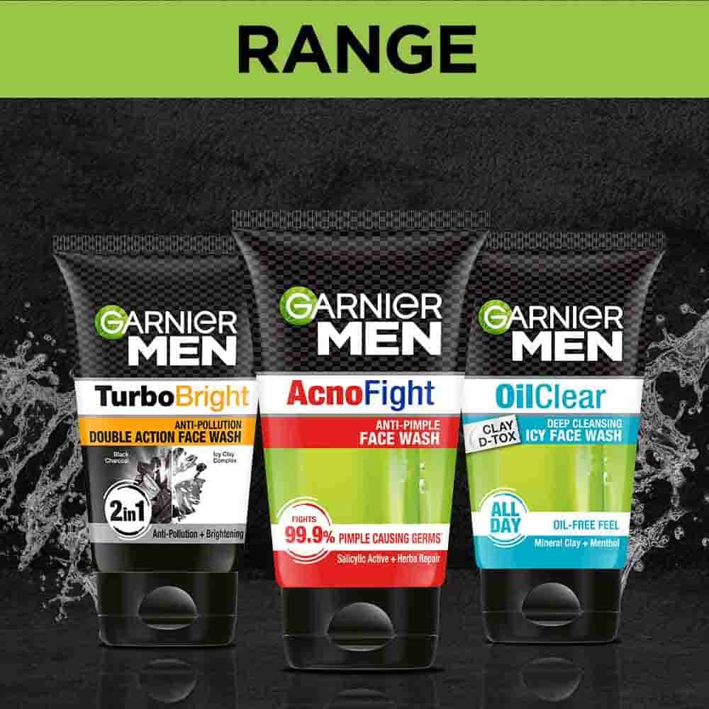 Garnier Men Face Wash Texture Close-Up