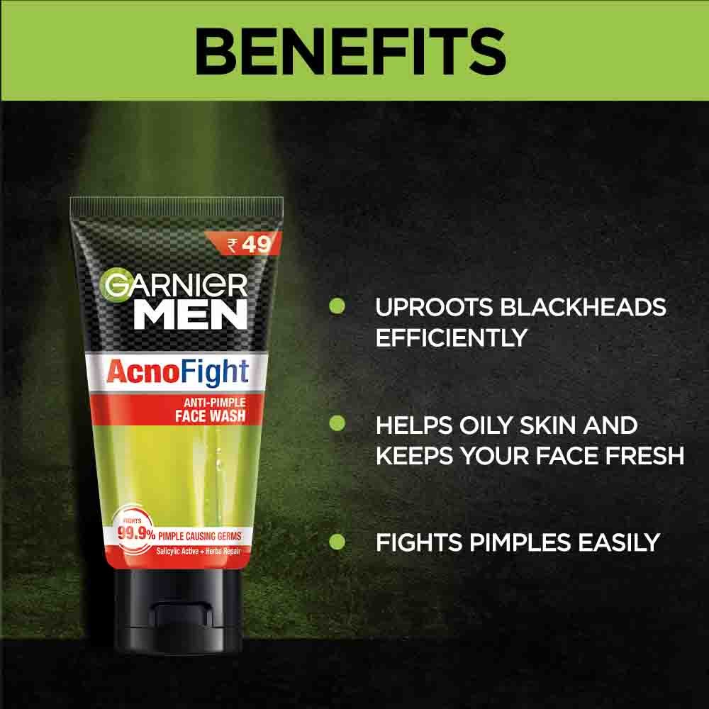 Garnier Men Face Wash for Oily Skin Display