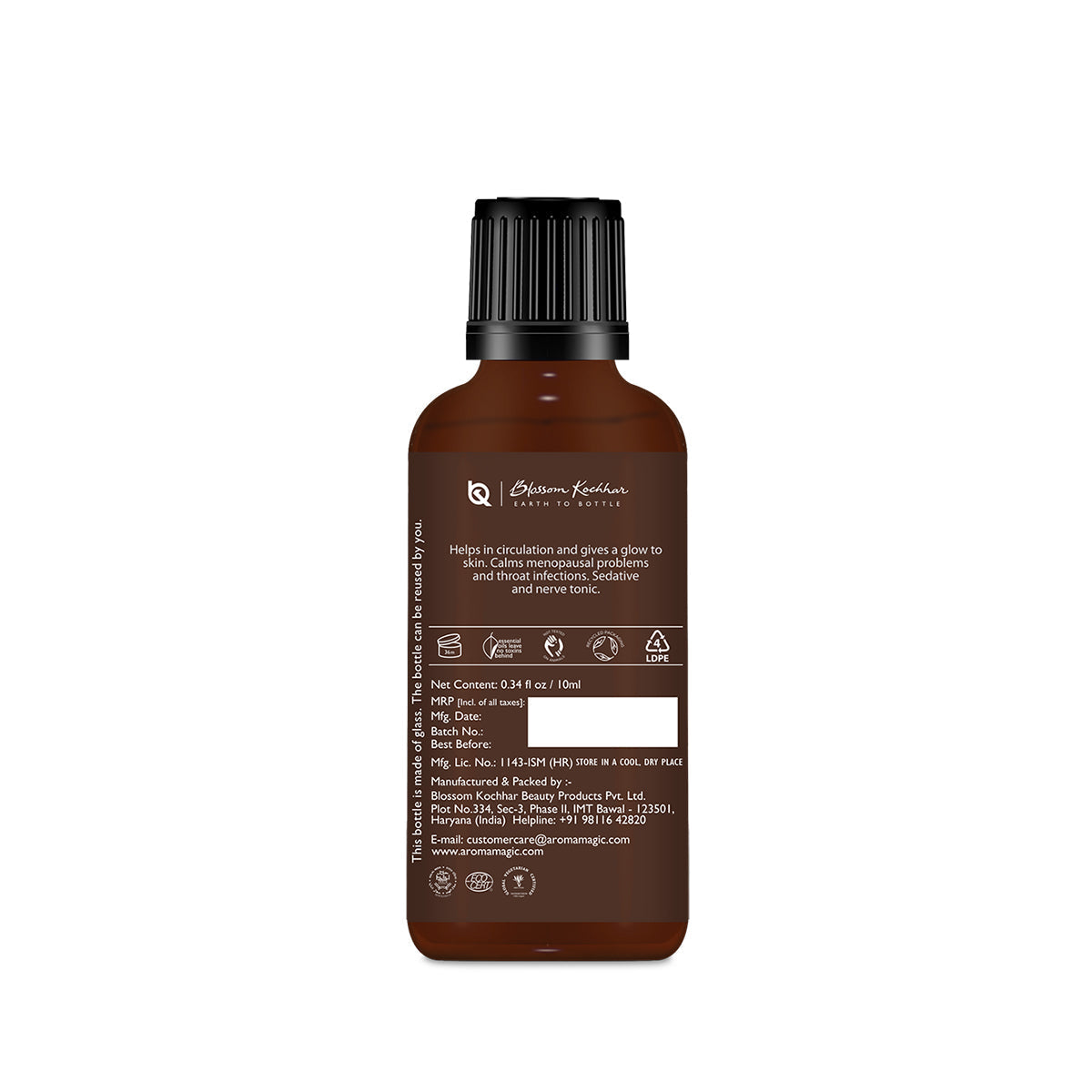 Aroma Magic Geranium Essential Oil, 10ml - Image 2 - Buy from Indicrest